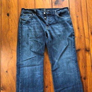 Men's 7 For All Mankind Jeans Size 38 X 30